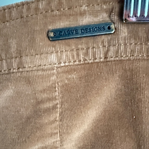 Carve Designs Carmel Brown Corduroy Pants Sz 2 - Picture 7 of 16